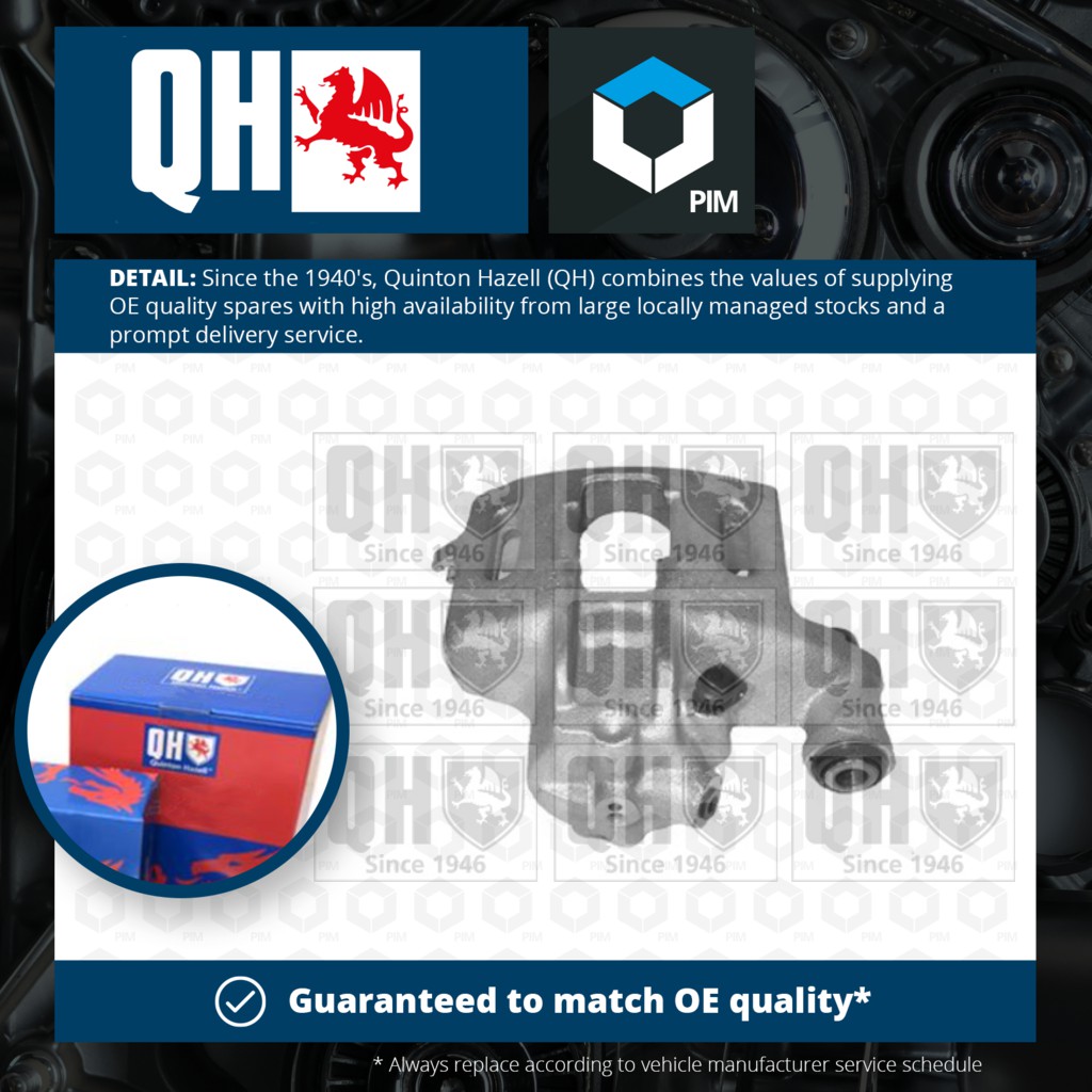 Quinton Hazell Brake Caliper QBS4976 [PM1481237]