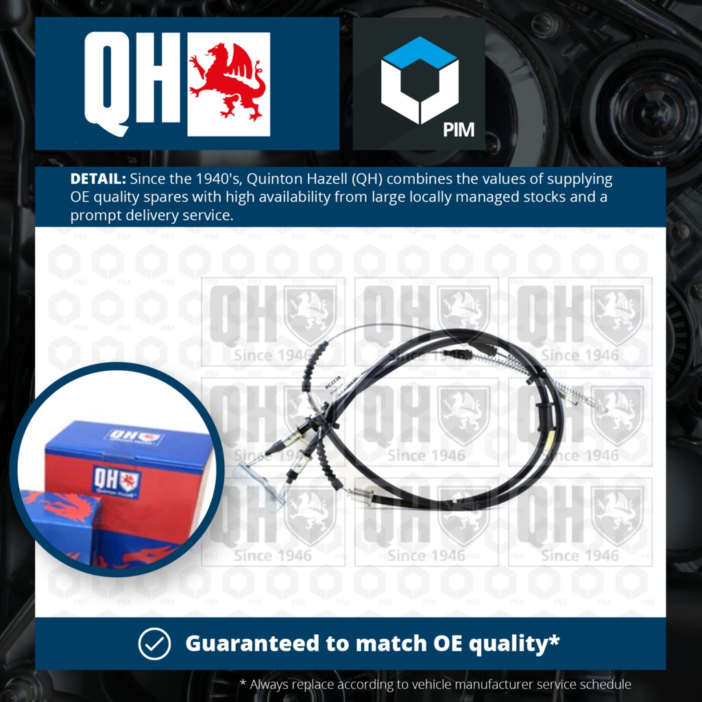 QH BC3340 Brake Cable 