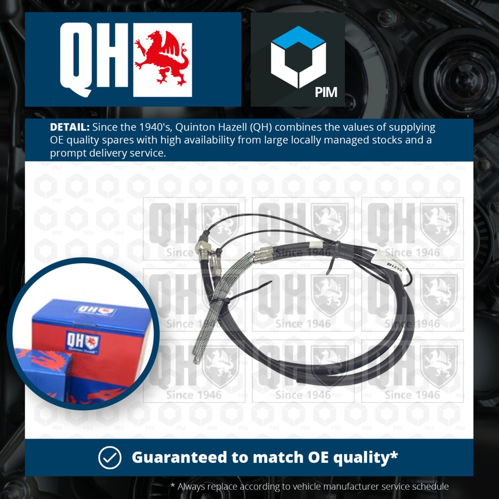 QH BC2148 Brake Cable 