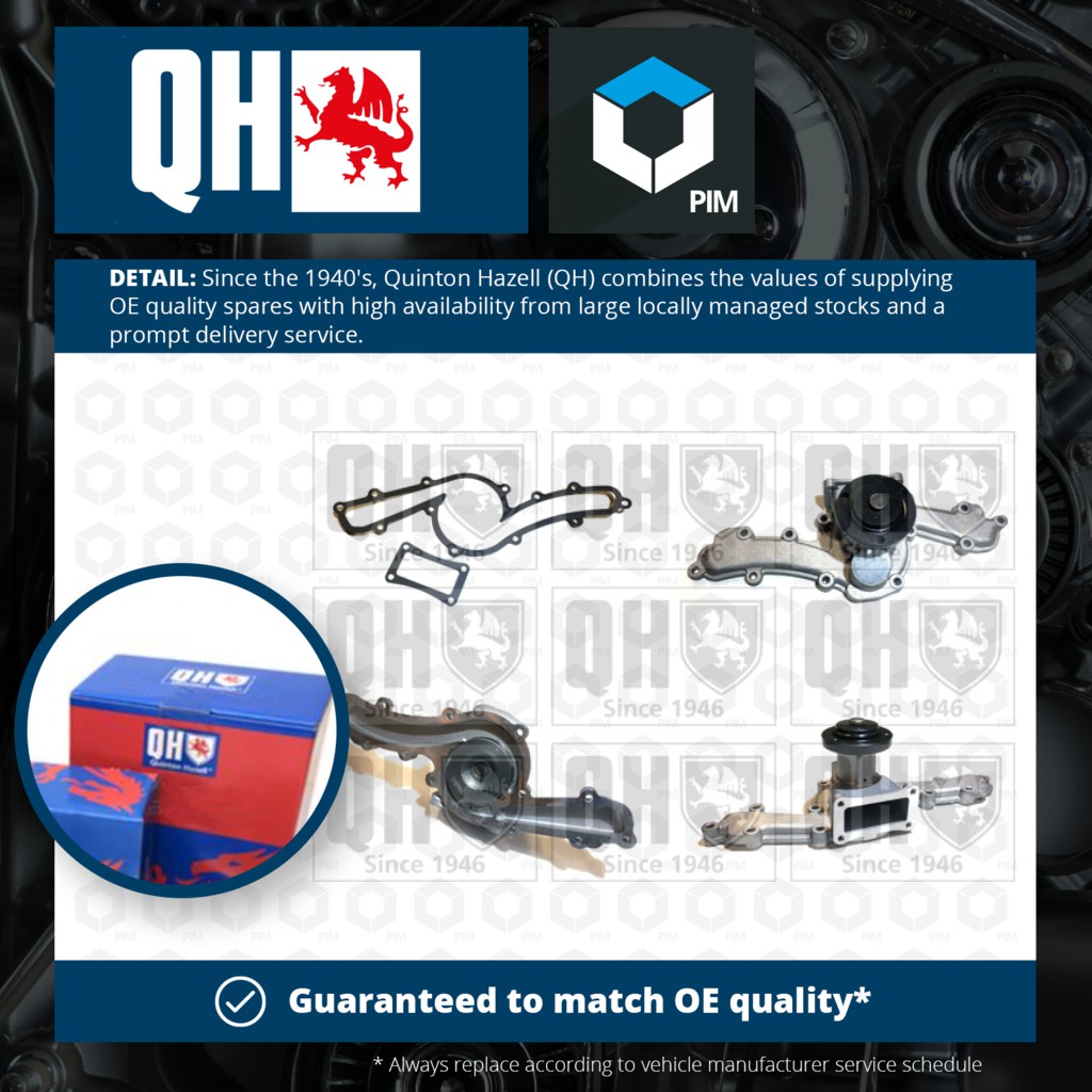 QH QCP2961 Water Pump 