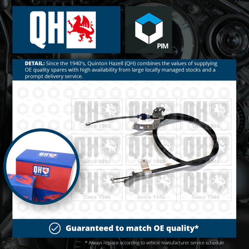 QH BC3899 Brake Cable 
