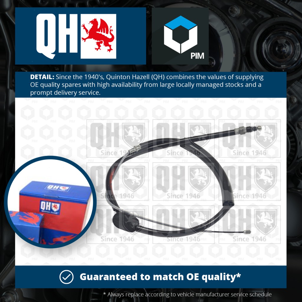 QH BC3648 Brake Cable 