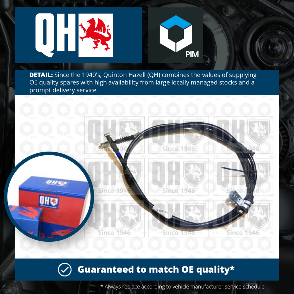 QH BC3967 Brake Cable 