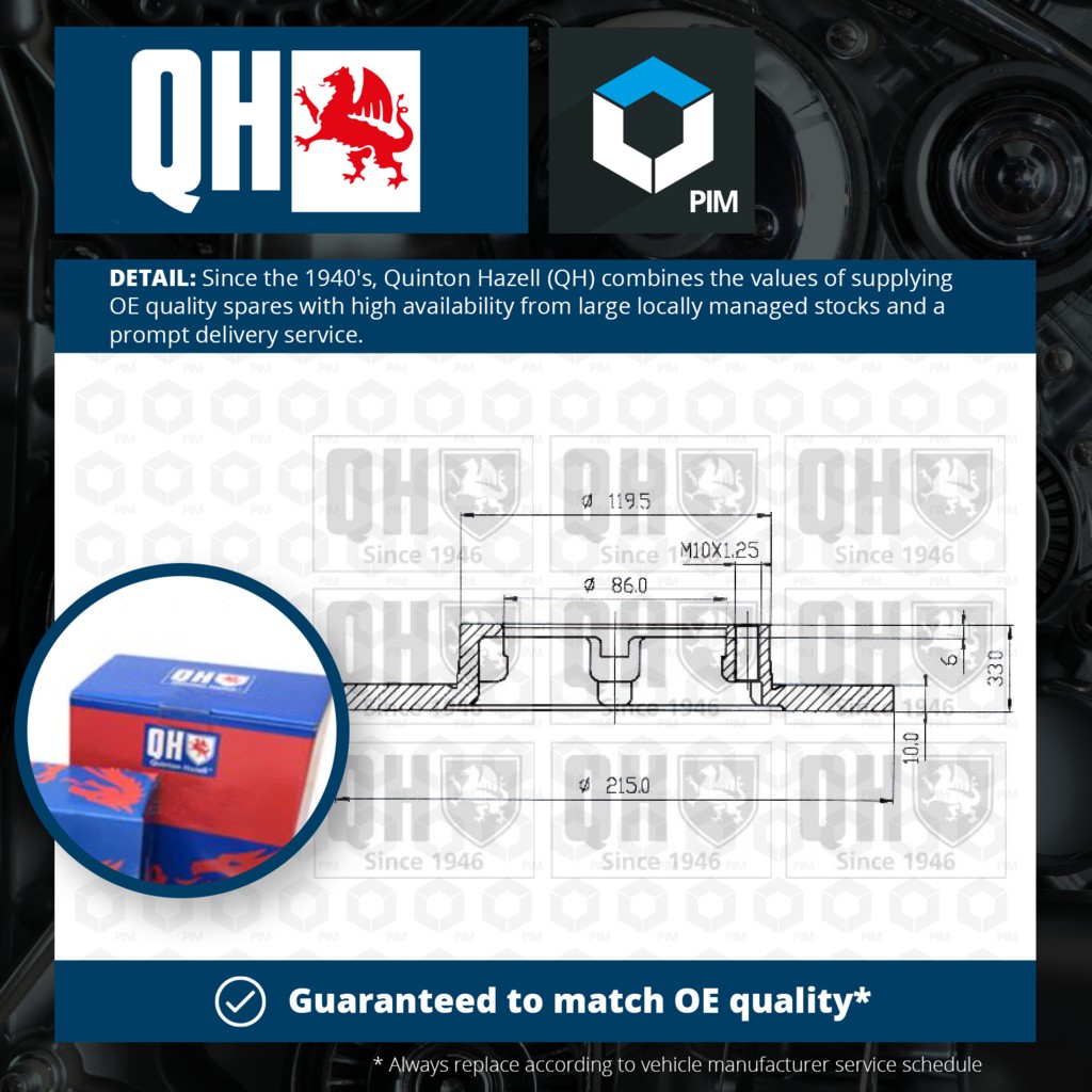 Quinton Hazell BDC3740