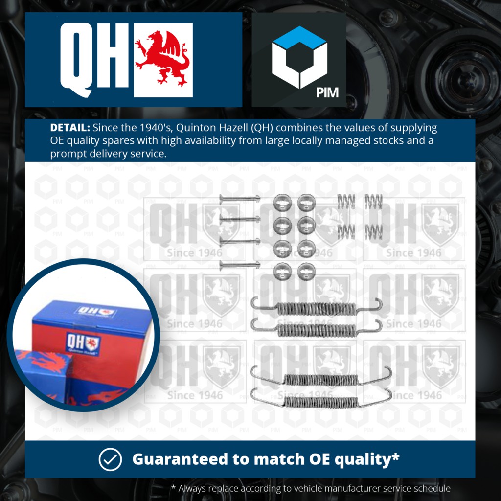 QH BFK846 Brake Fitting Kit 