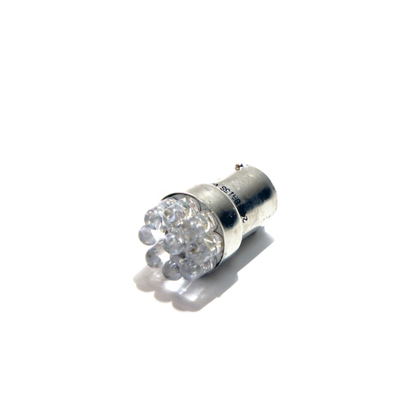 Autolamps LED246WT 24v Ba15s 9-Led White (X2)