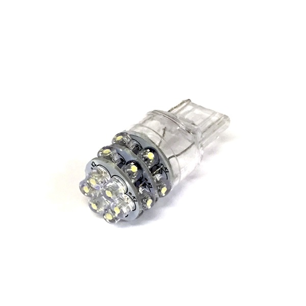 Autolamps LED380WWT 12v 5mm T20 W3x16q 18-Led White (X2)