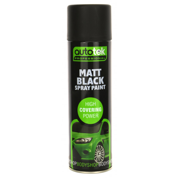 Autotek ATOOOMB500 488 Matt Black Paint 500ml