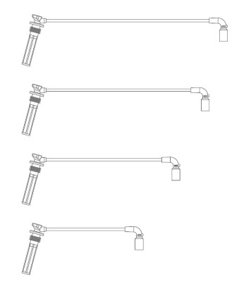 Cambiare HT Leads Ignition Cables Set VE522928 [PM124084]