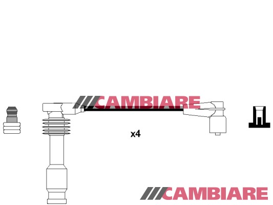 Cambiare HT Leads Ignition Cables Set VE522022 [PM122882]