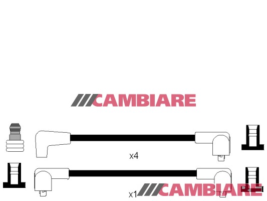 Cambiare HT Leads Ignition Cables Set VE522075 [PM122894]