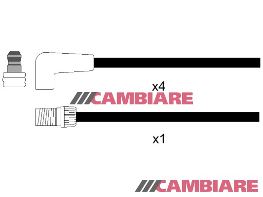 Cambiare HT Leads Ignition Cables Set VE522170 [PM124910]