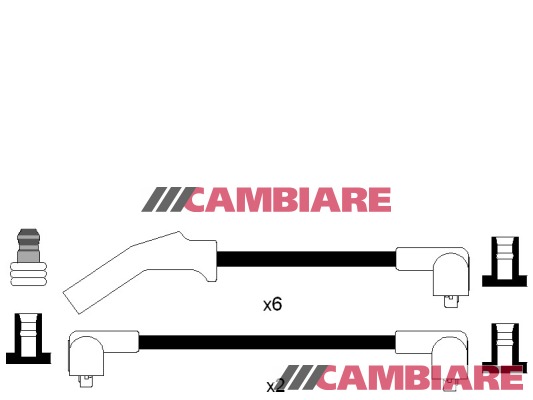 Cambiare HT Leads Ignition Cables Set VE522172 [PM122918]