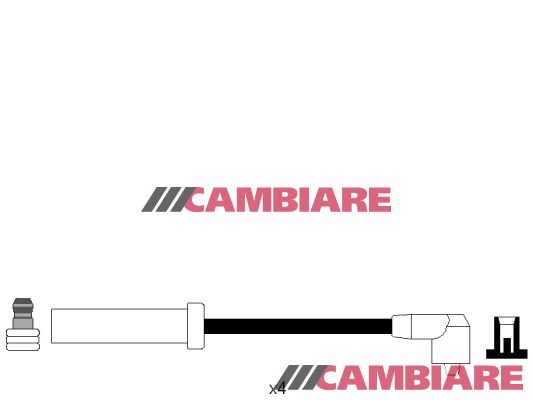 Cambiare HT Leads Ignition Cables Set VE522184 [PM123927]