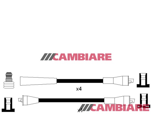 Cambiare HT Leads Ignition Cables Set VE522342 [PM125981]