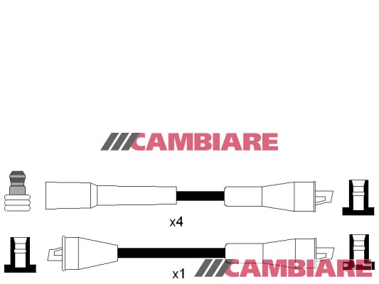 Cambiare HT Leads Ignition Cables Set VE522352 [PM124951]