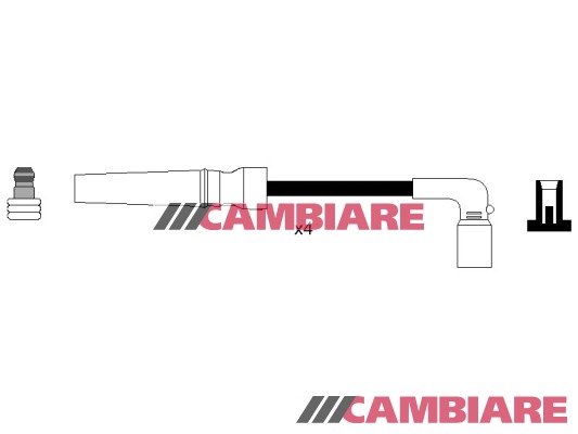 Cambiare HT Leads Ignition Cables Set VE522756 [PM125037]