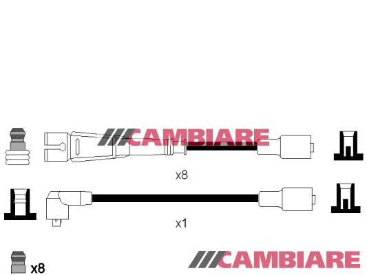 Cambiare HT Leads Ignition Cables Set VE522885 [PM124076]