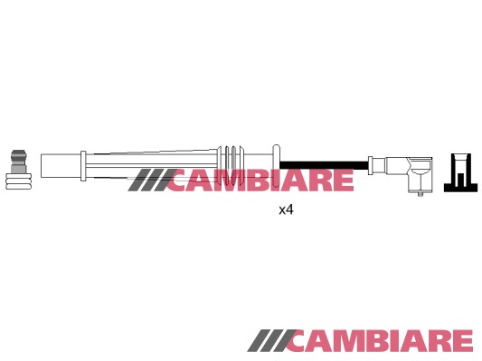 Cambiare HT Leads Ignition Cables Set VE522912 [PM125070]