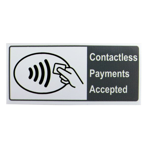 Castle V606 Contactless Payment Sticker