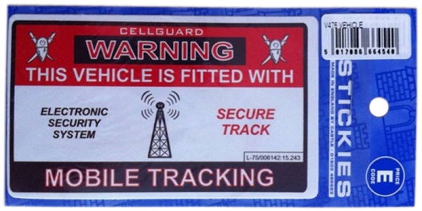 Castle V476 Vehicle Mobile Tracker Sticker