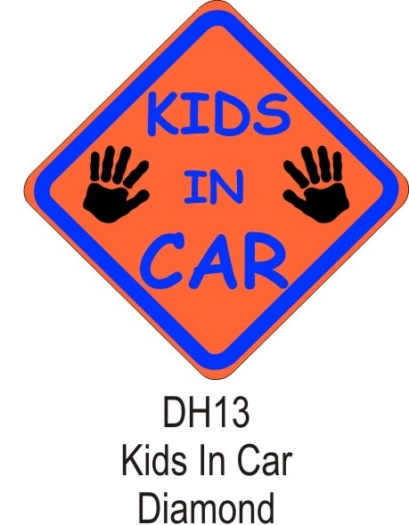 Castle DH13 Kids In Car Diamond