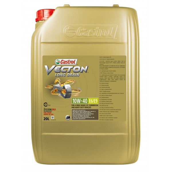 Castrol 15B346 Vecton Long Drain 10w40 20l