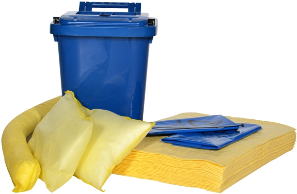 Ecospill CHEMSKC25 25ltr Chemical Spill Kit Caddy