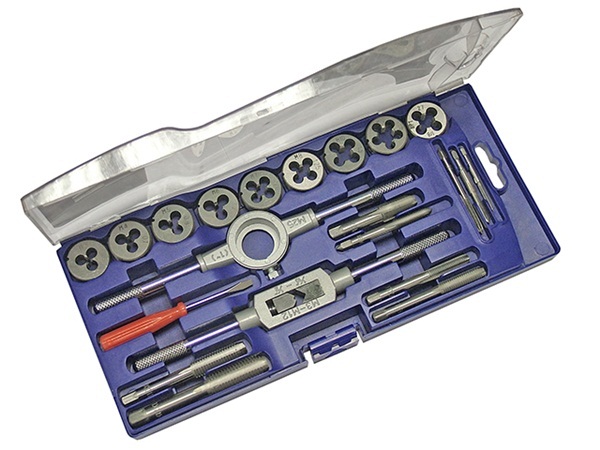 Faithfull FAITAPDSET21 21pc Met Tap & Die Set Carb/Steel