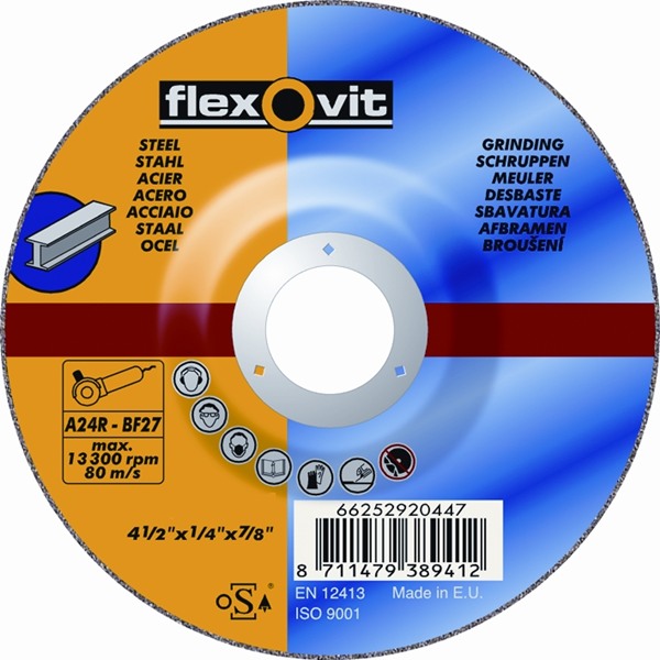 Flexovit 66252920451 Standard Grinding Discs 230mm