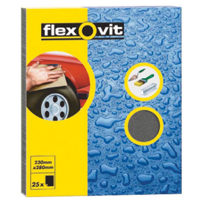 Flexovit 63642558244 Wet And Dry Paper 600 X25
