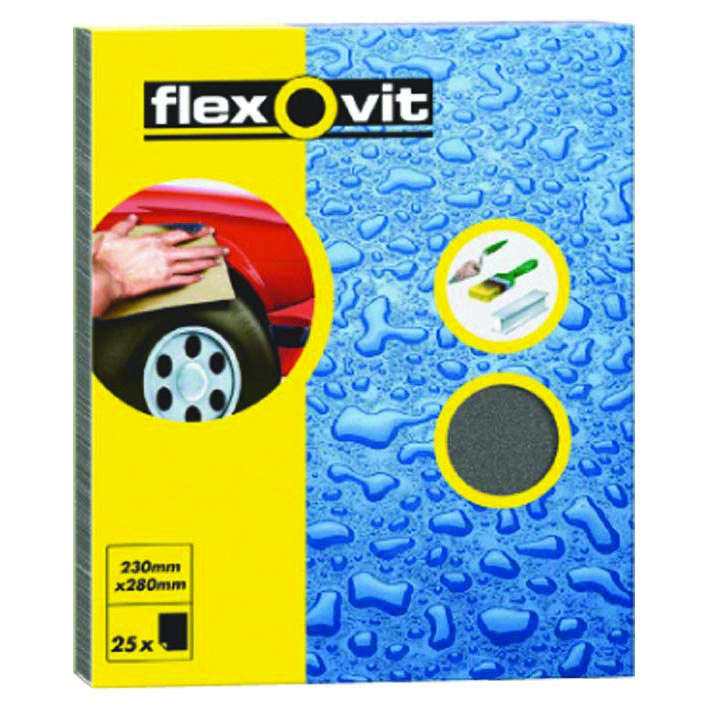 Flexovit 63642558245 Wet And Dry Paper 800 X25