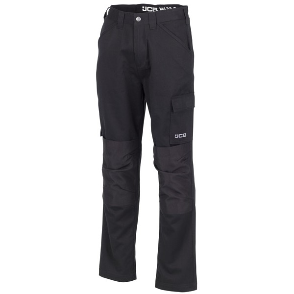 JCB D+AO/36 Black Essential Trousers Reg W36