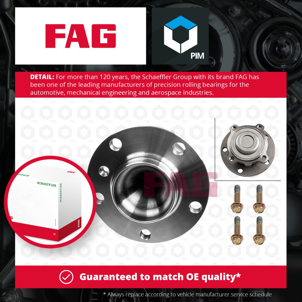 FAG Wheel Bearing Kit Rear 713649530 [PM1096130]