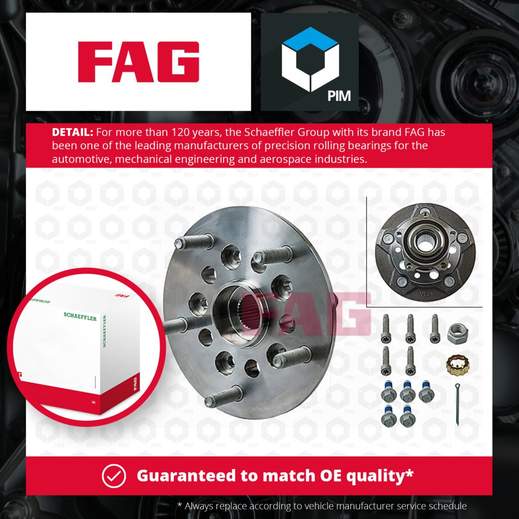 FAG Wheel Bearing Kit Front 713679120 [PM1526445]