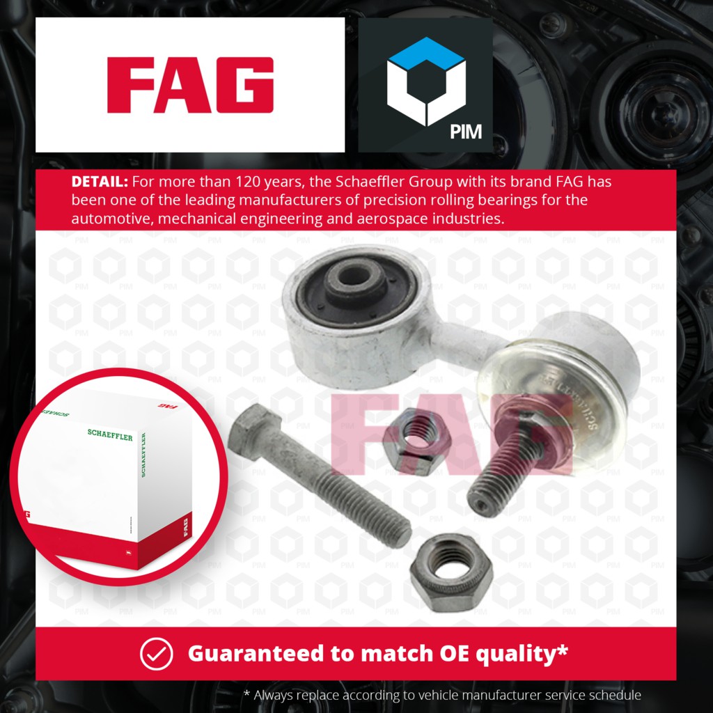 FAG Anti Roll Bar Link Front 818004410 [PM1654030]