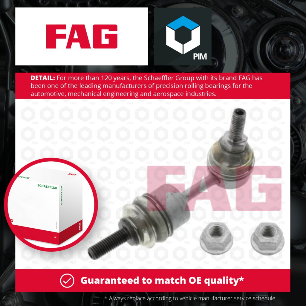 FAG Anti Roll Bar Link Front 818012210 [PM1654107]