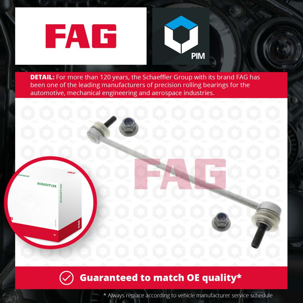 FAG Anti Roll Bar Link Front 818020810 [PM1654193]