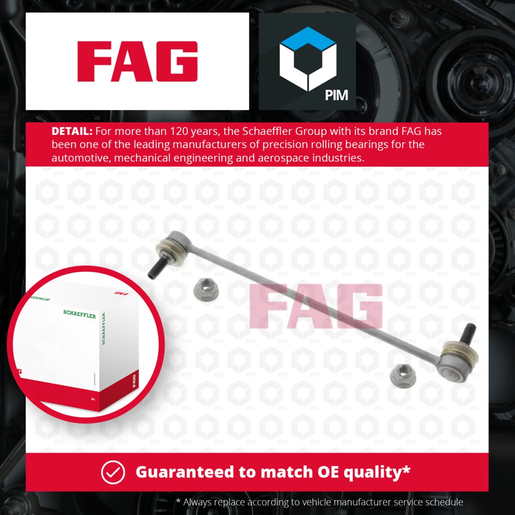 FAG Anti Roll Bar Link Front 818025610 [PM1654236]