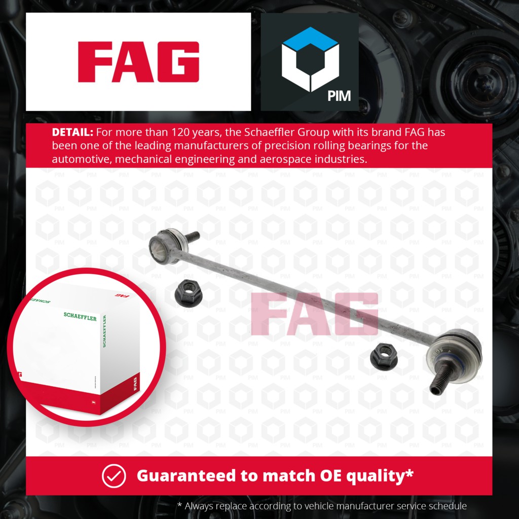FAG Anti Roll Bar Link Front 818027810 [PM1654256]