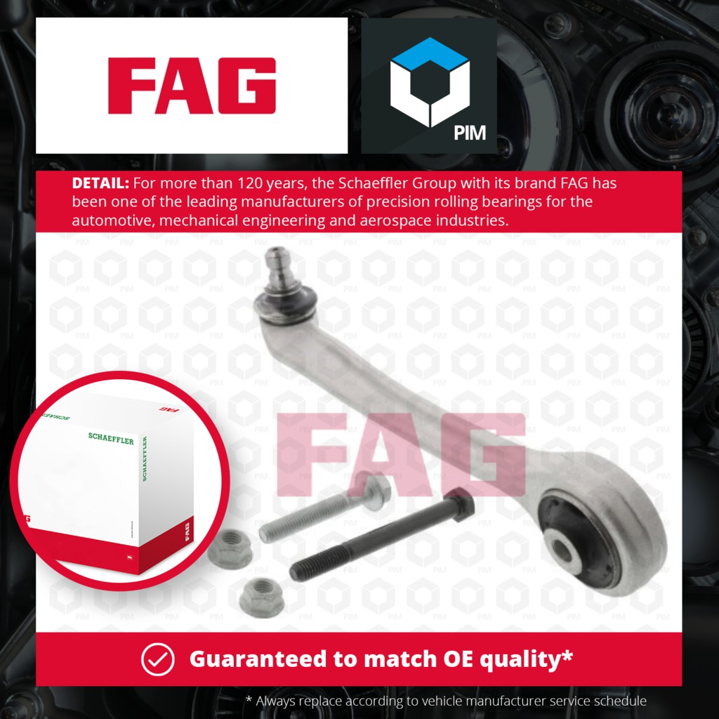 FAG Wishbone / Suspension Arm Front Upper, Left 821067110 [PM1655342]