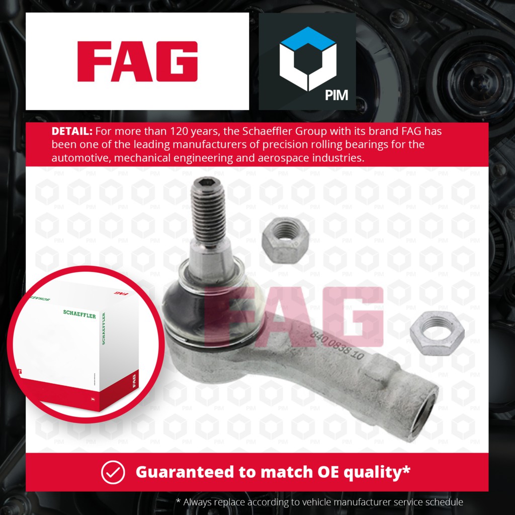 FAG Tie / Track Rod End Left 840083810 [PM1657423]