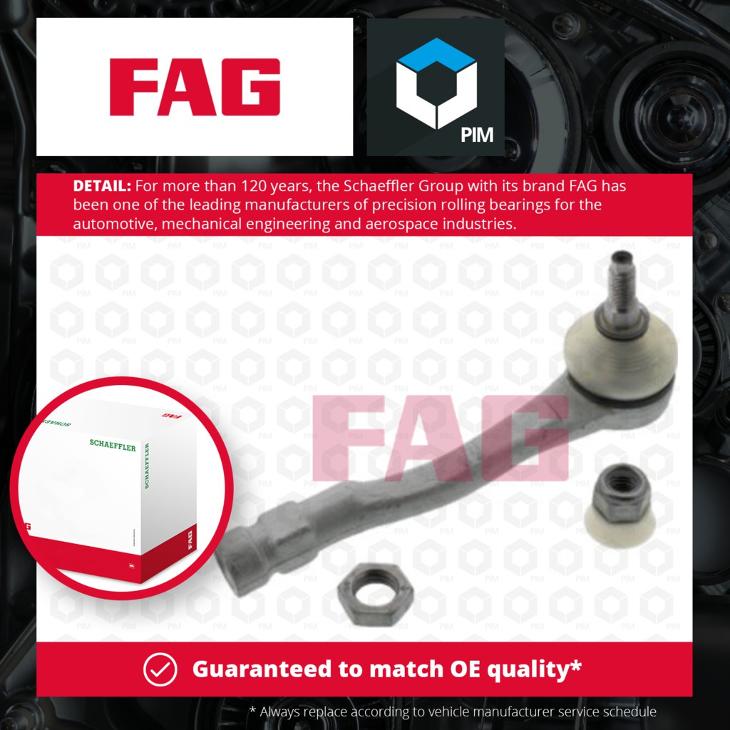 FAG Tie / Track Rod End Left 840101710 [PM1657587]