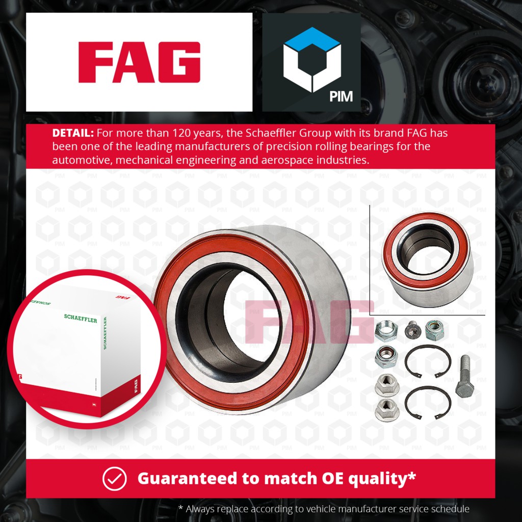 FAG Wheel Bearing Kit 713610100 [PM459228]