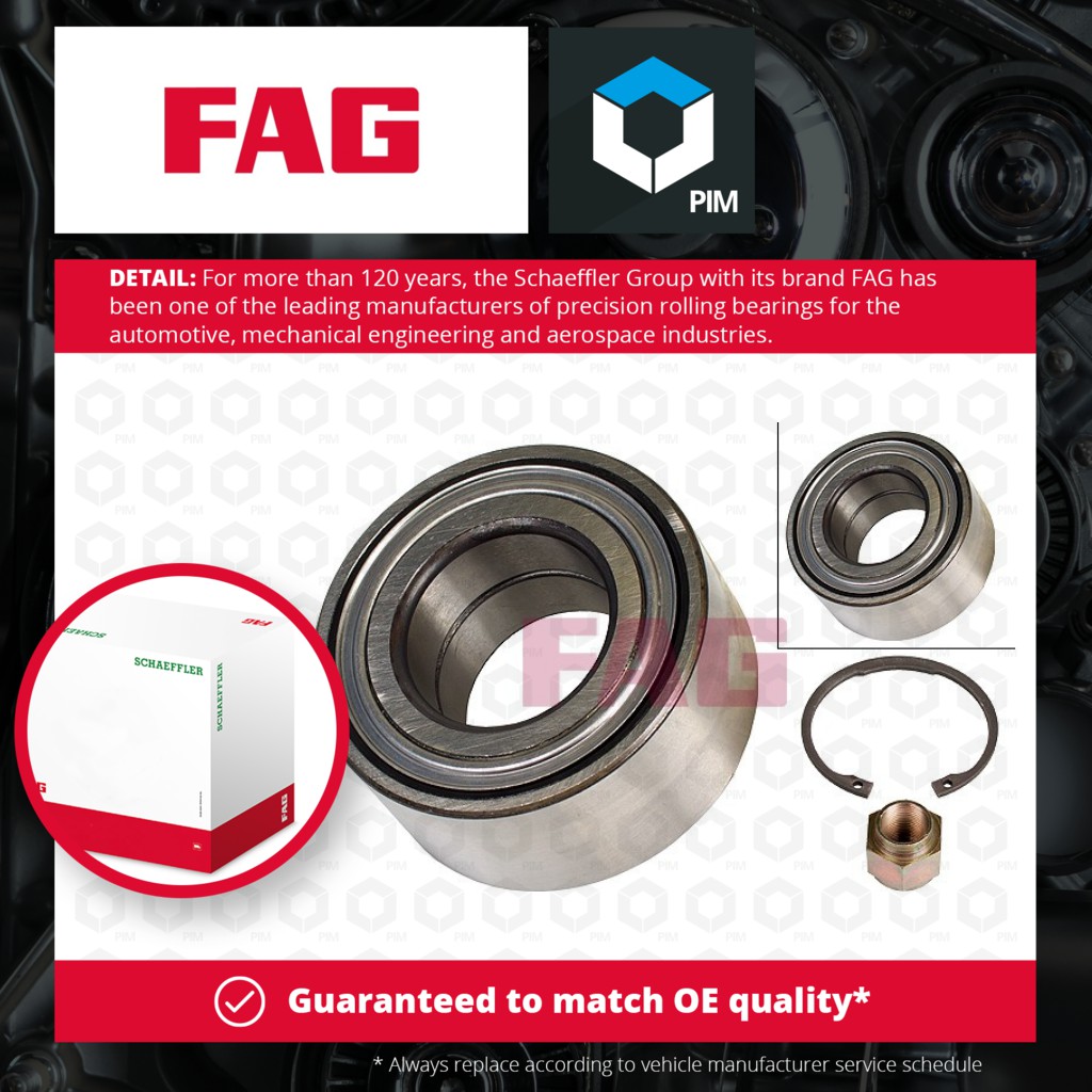 FAG Wheel Bearing Kit 713650060 [PM459386]
