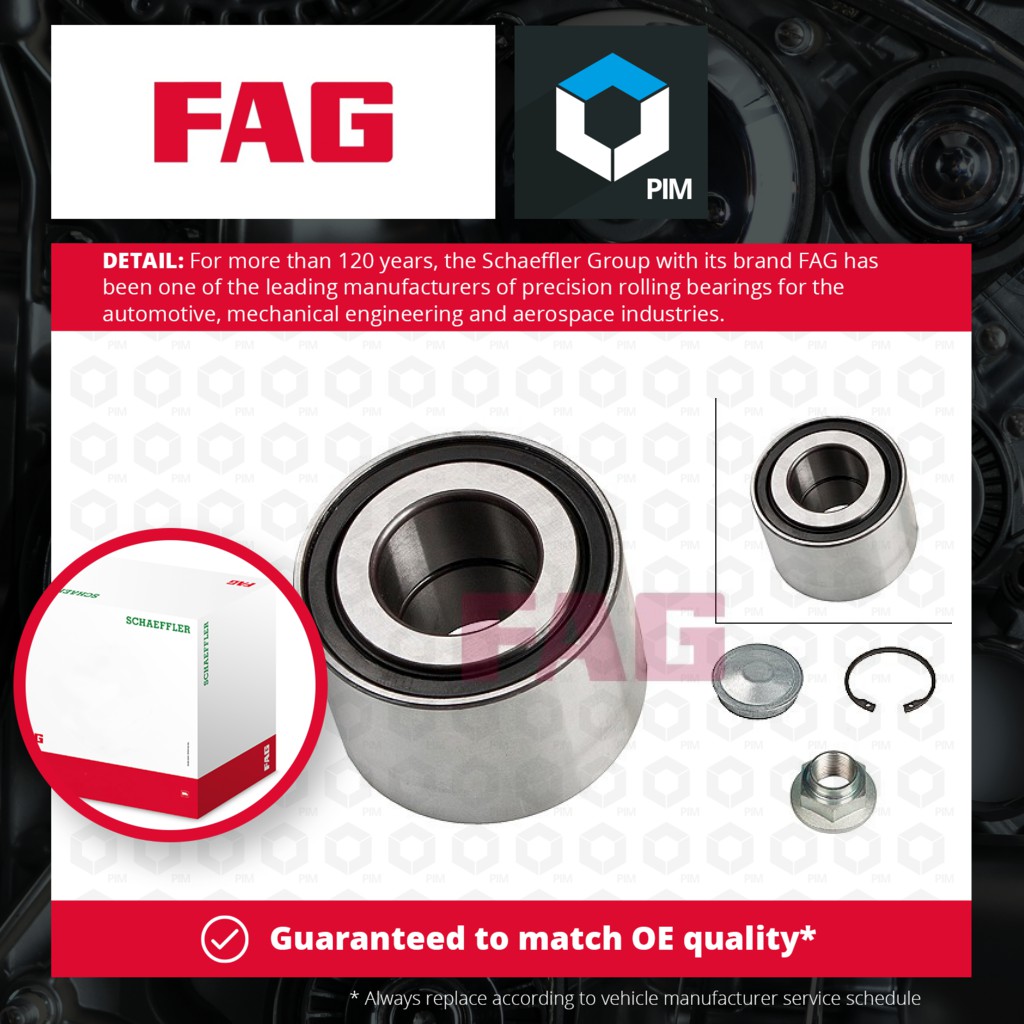 FAG Wheel Bearing Kit 713630300 [PM459411]