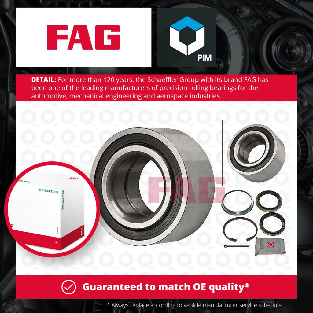 FAG Wheel Bearing Kit 713618150 [PM459450]