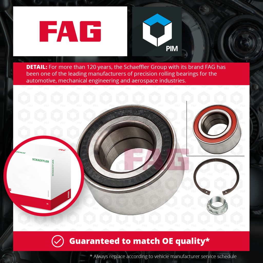 FAG Wheel Bearing Kit 713649280 [PM459627]