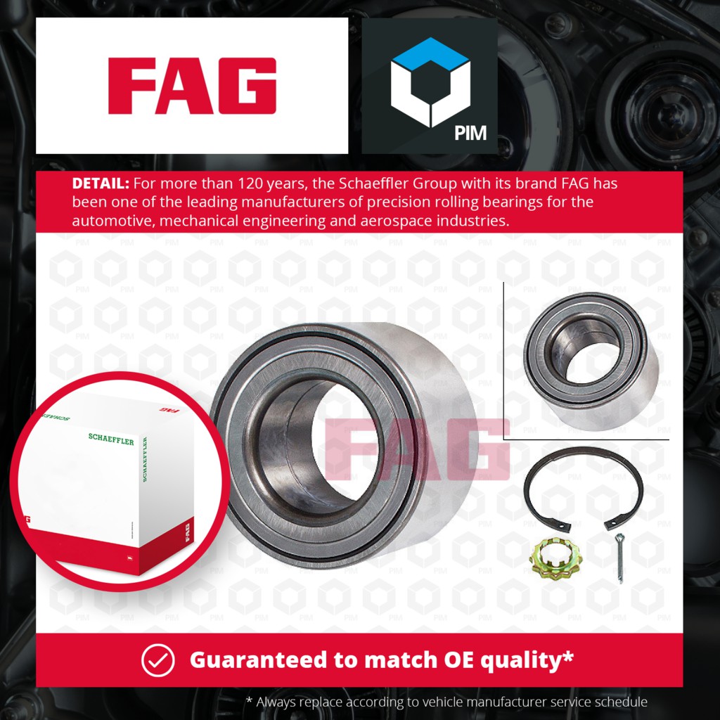 FAG Wheel Bearing Kit 713618770 [PM459659]