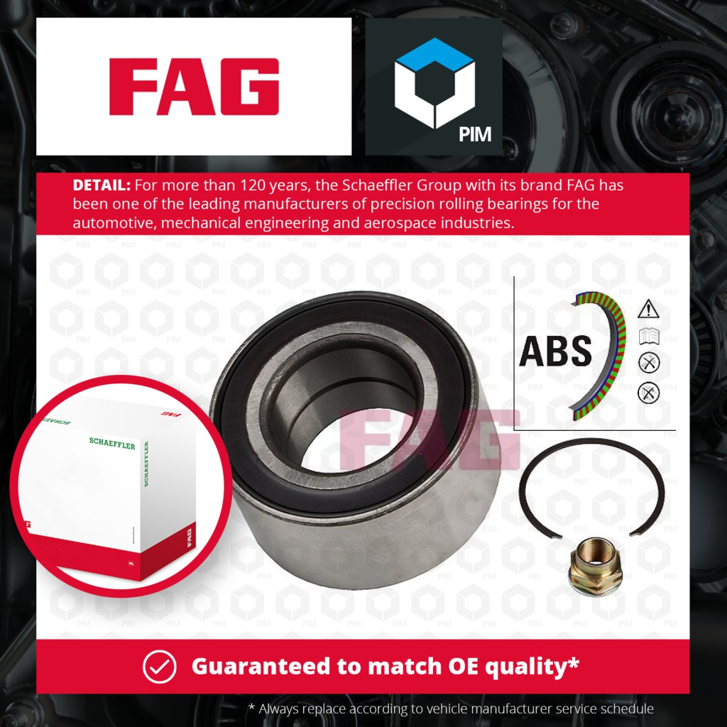 FAG Wheel Bearing Kit 713690860 [PM459731]